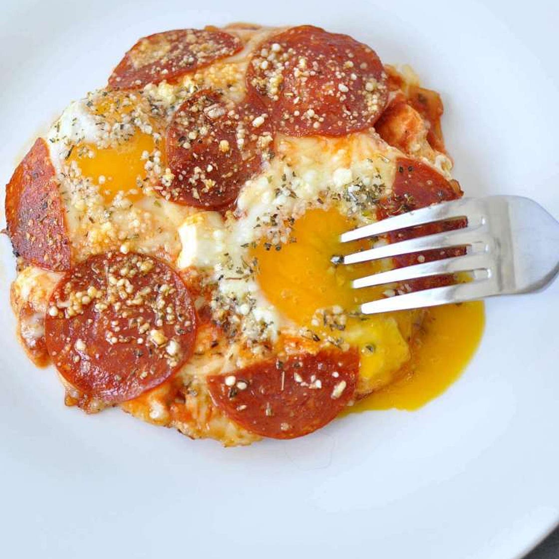 Pizza Eggs – Low Carb, Keto, Gluten Free