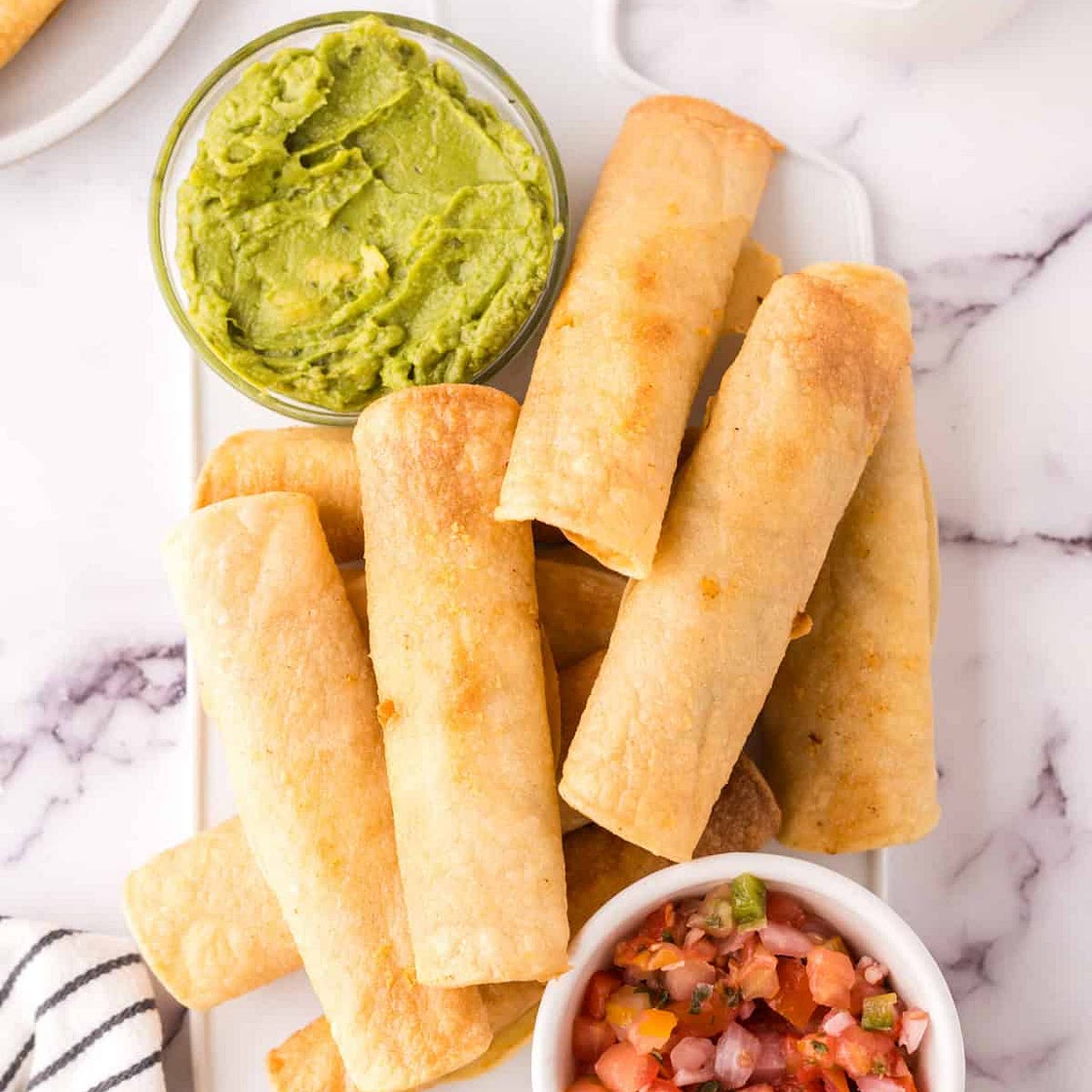 Leftover Turkey Taquitos