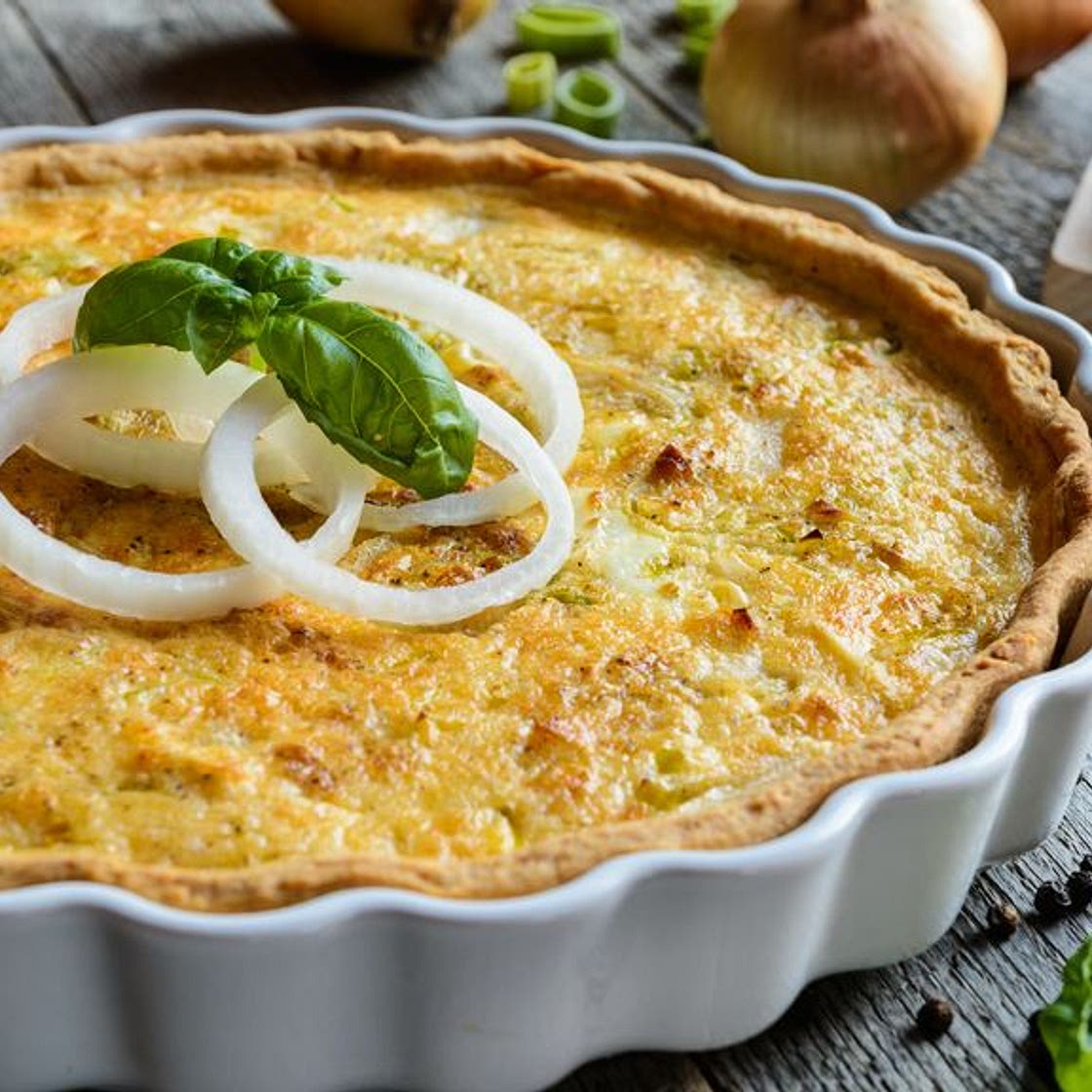 Quiche à l'oignon