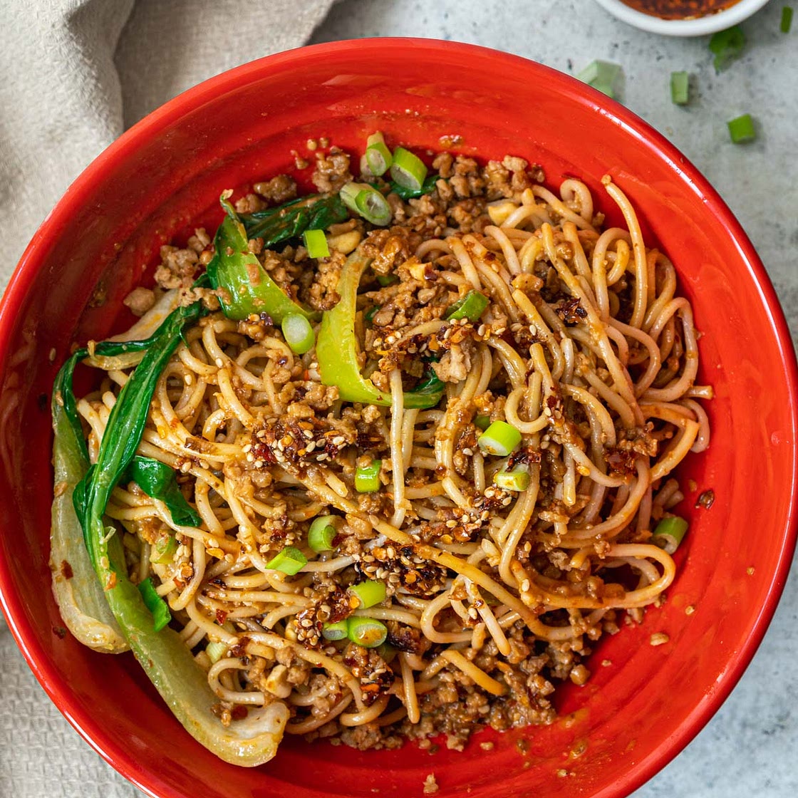 Vegan Dan Dan Noodles
