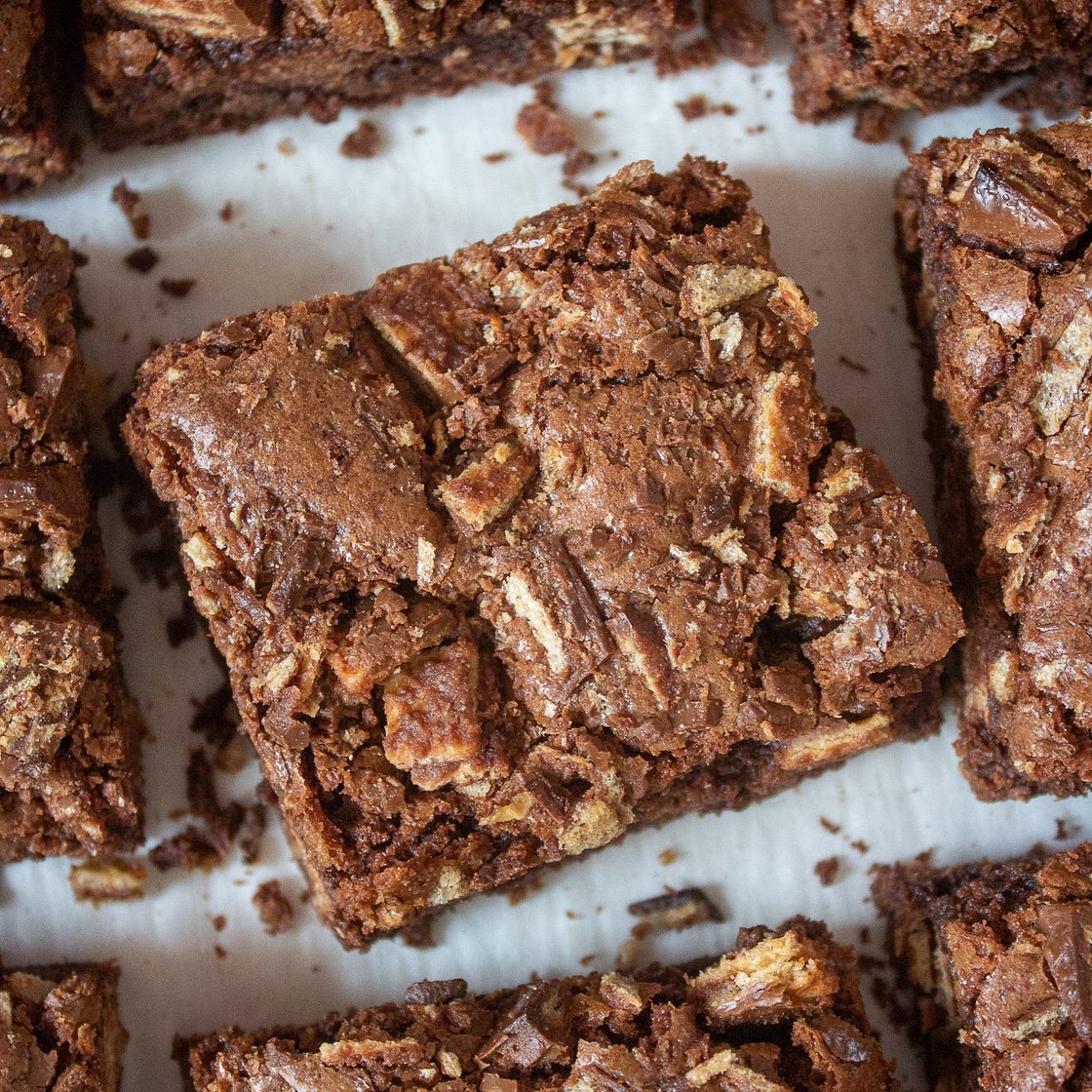 Kit Kat Brownies