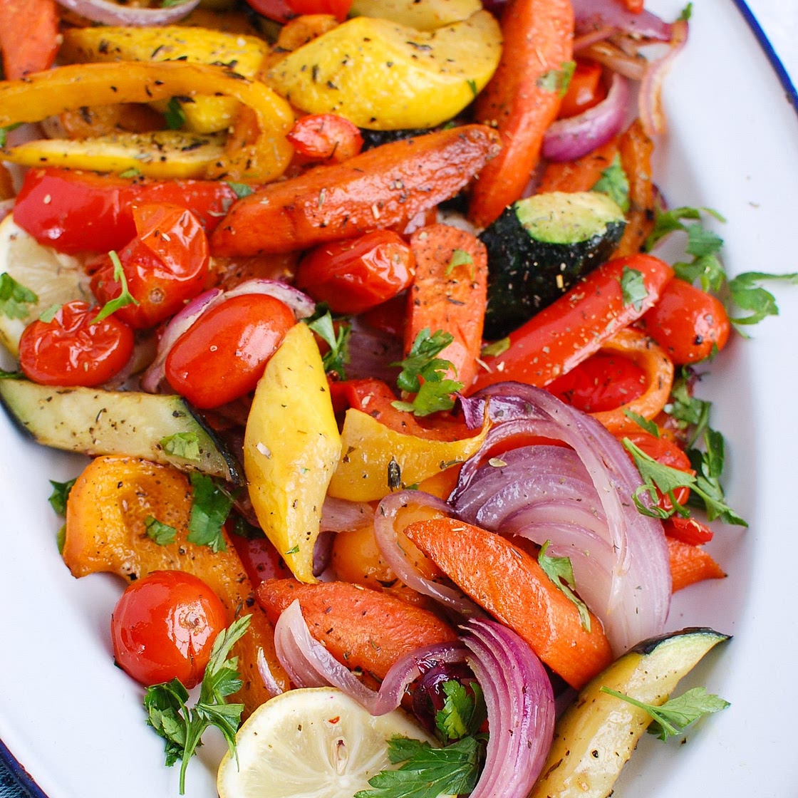 Mediterranean Roasted Vegetables