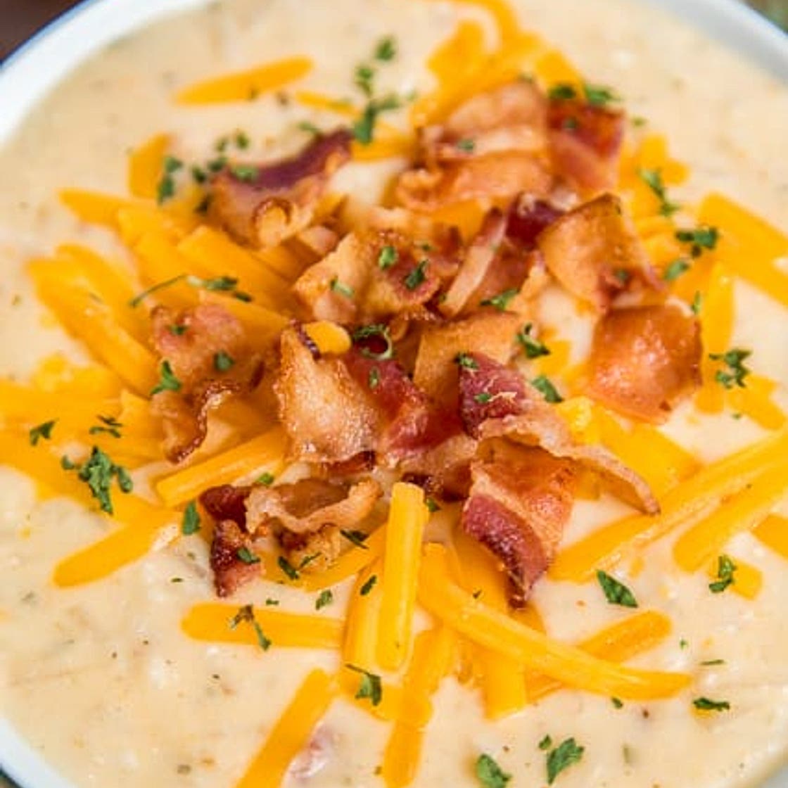 Slow Cooker Crack Potato Soup