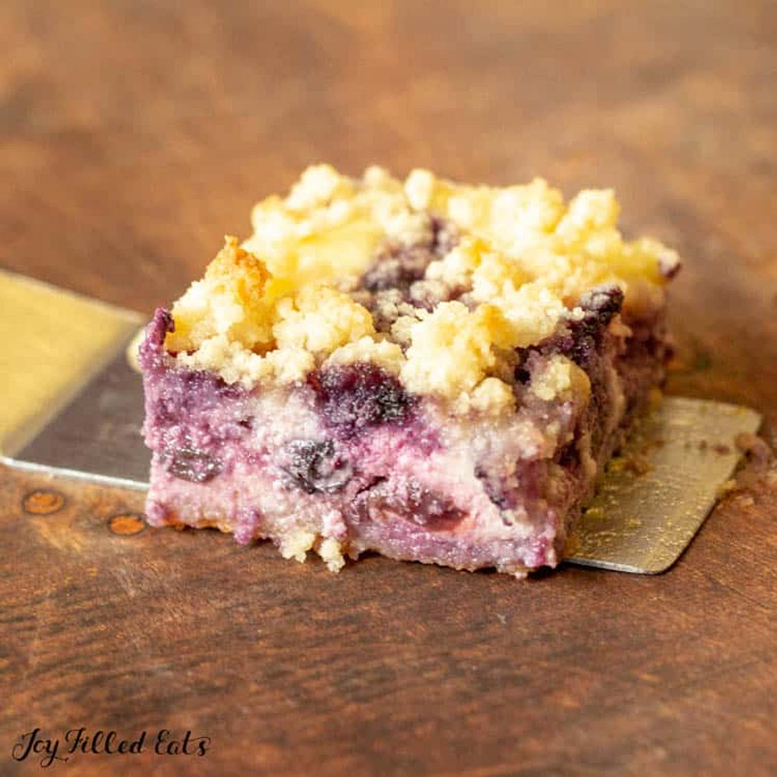 Lemon Blueberry Cheesecake Crumb Bars