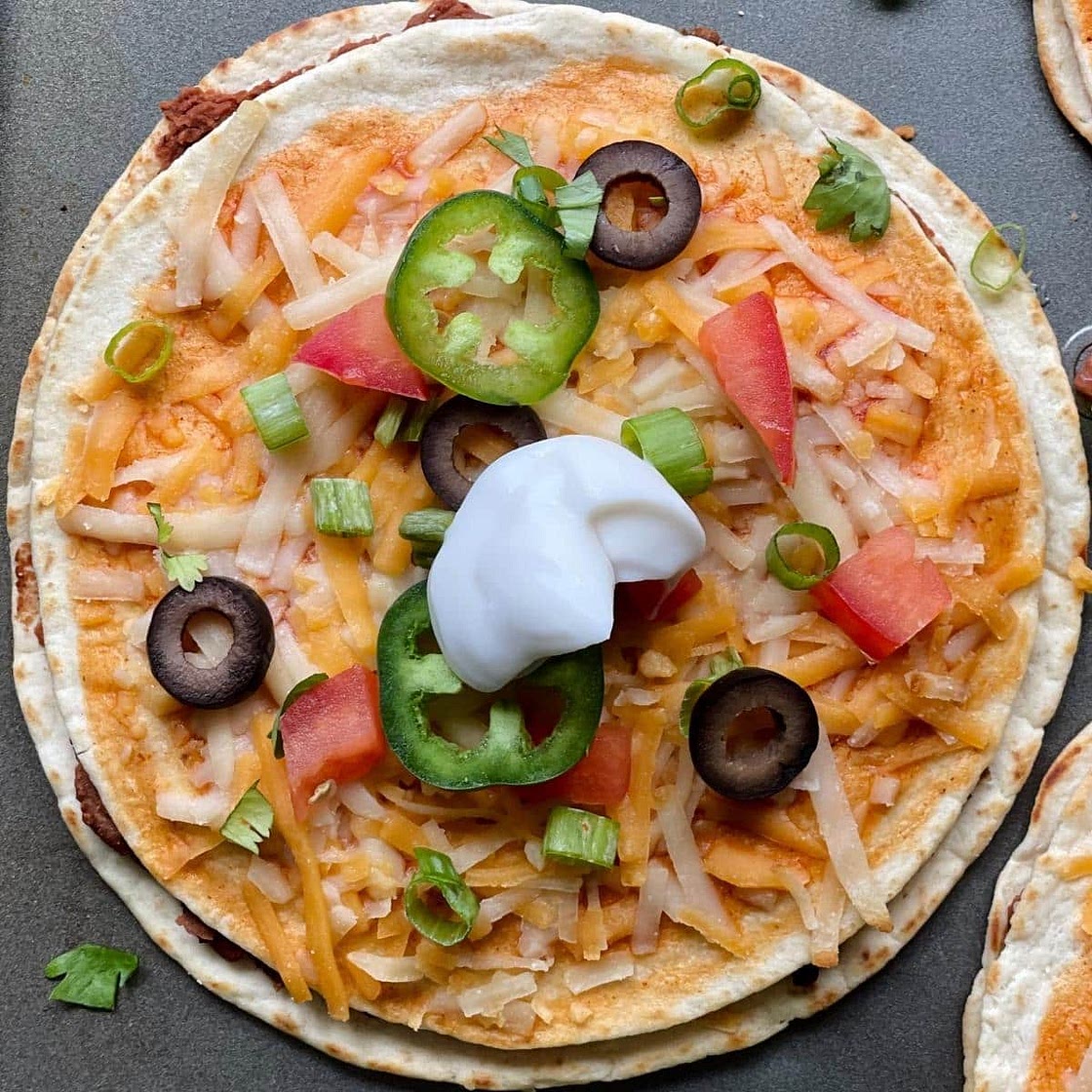 Vegan Mexican Pizza