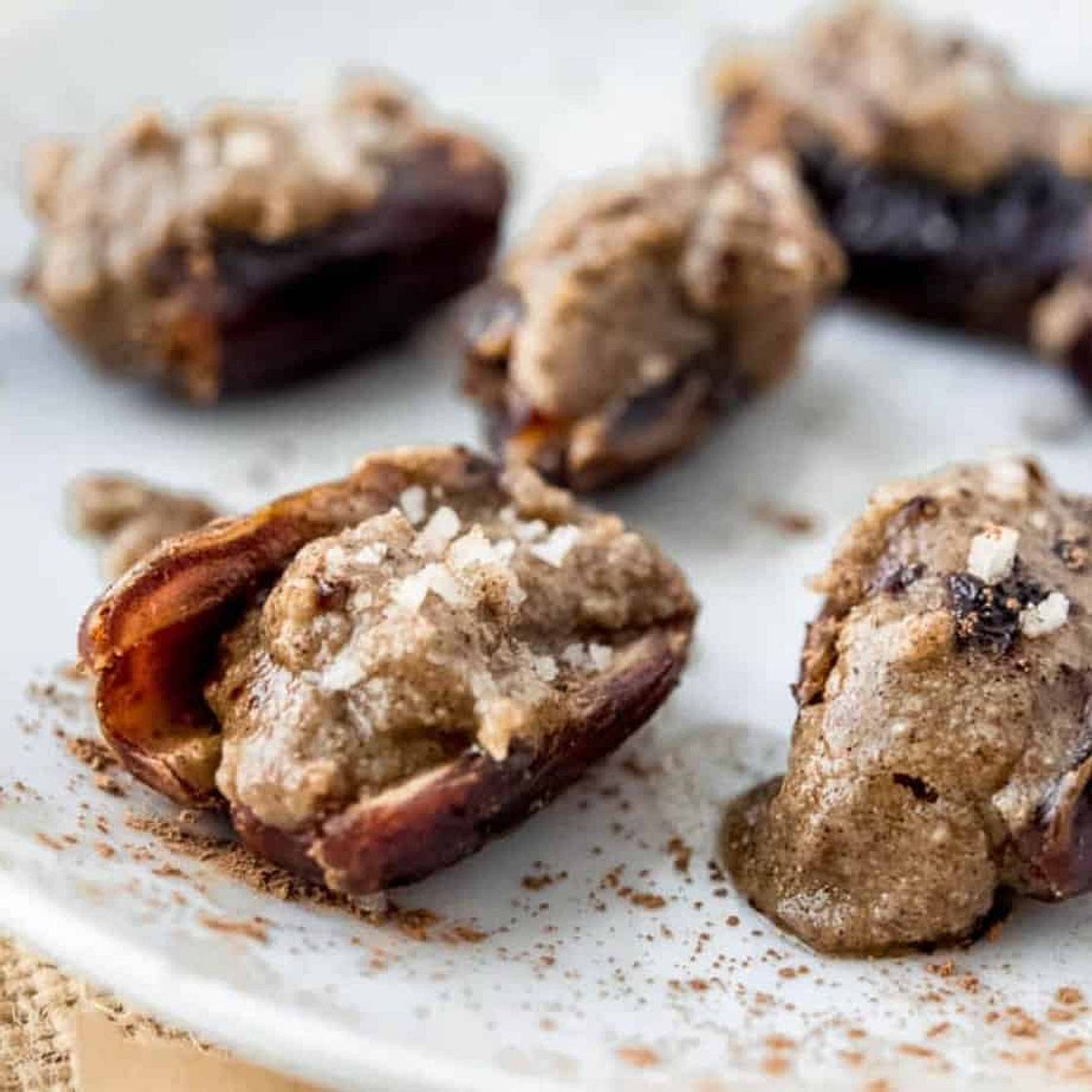 Tigernut Butter Stuffed Dates (AIP, Paleo)