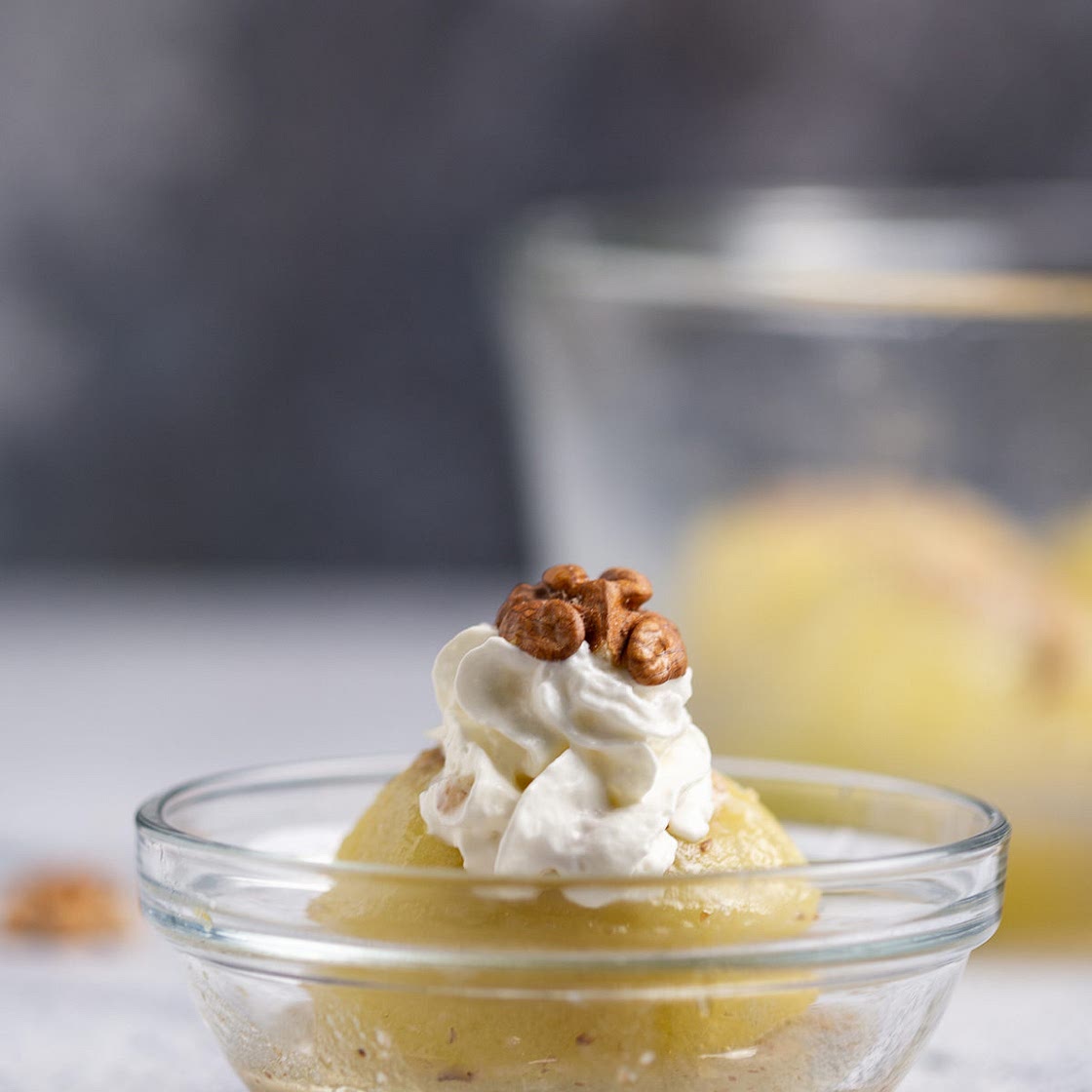 Stewed Stuffed Apples in Syrup (Tufahije)