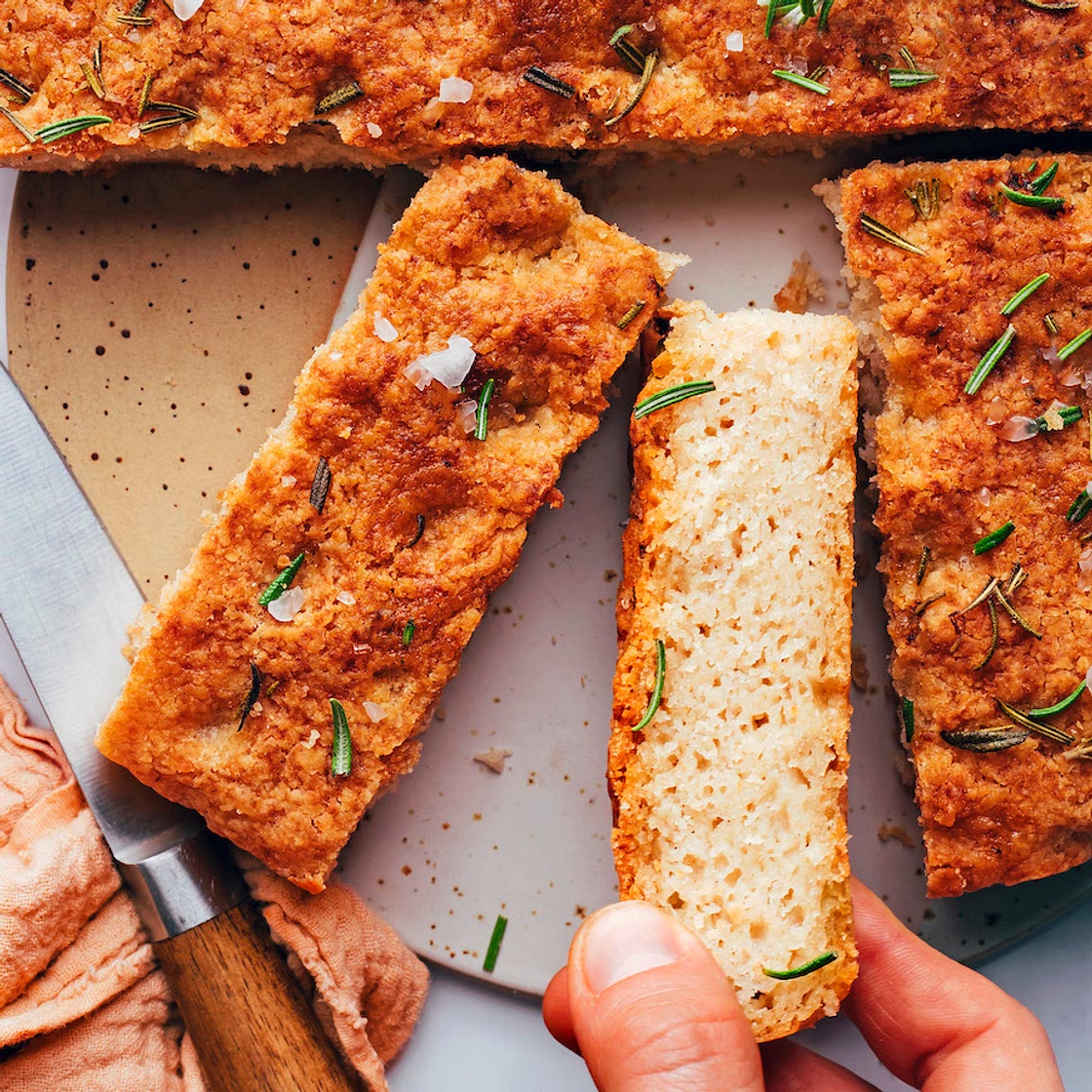 Fluffy Gluten-Free Focaccia Bread