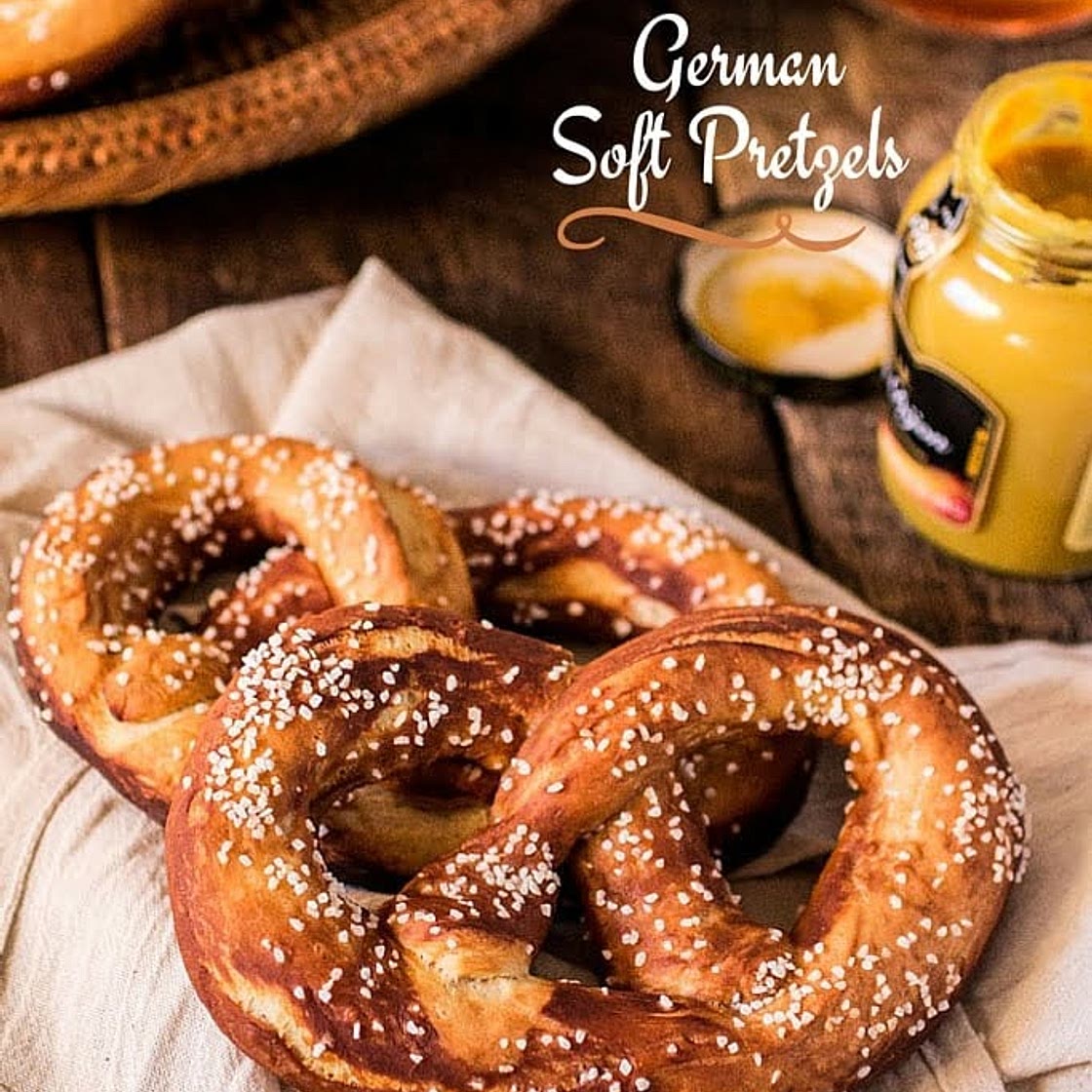 German Soft Pretzels (Laugenbrezel)