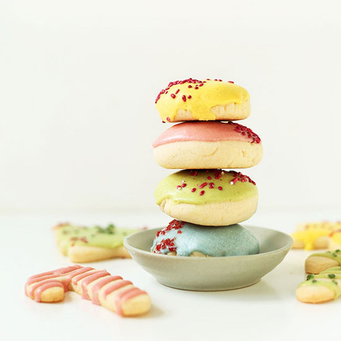 Fluffy 1-Bowl Sugar Cookies (Vegan + GF)