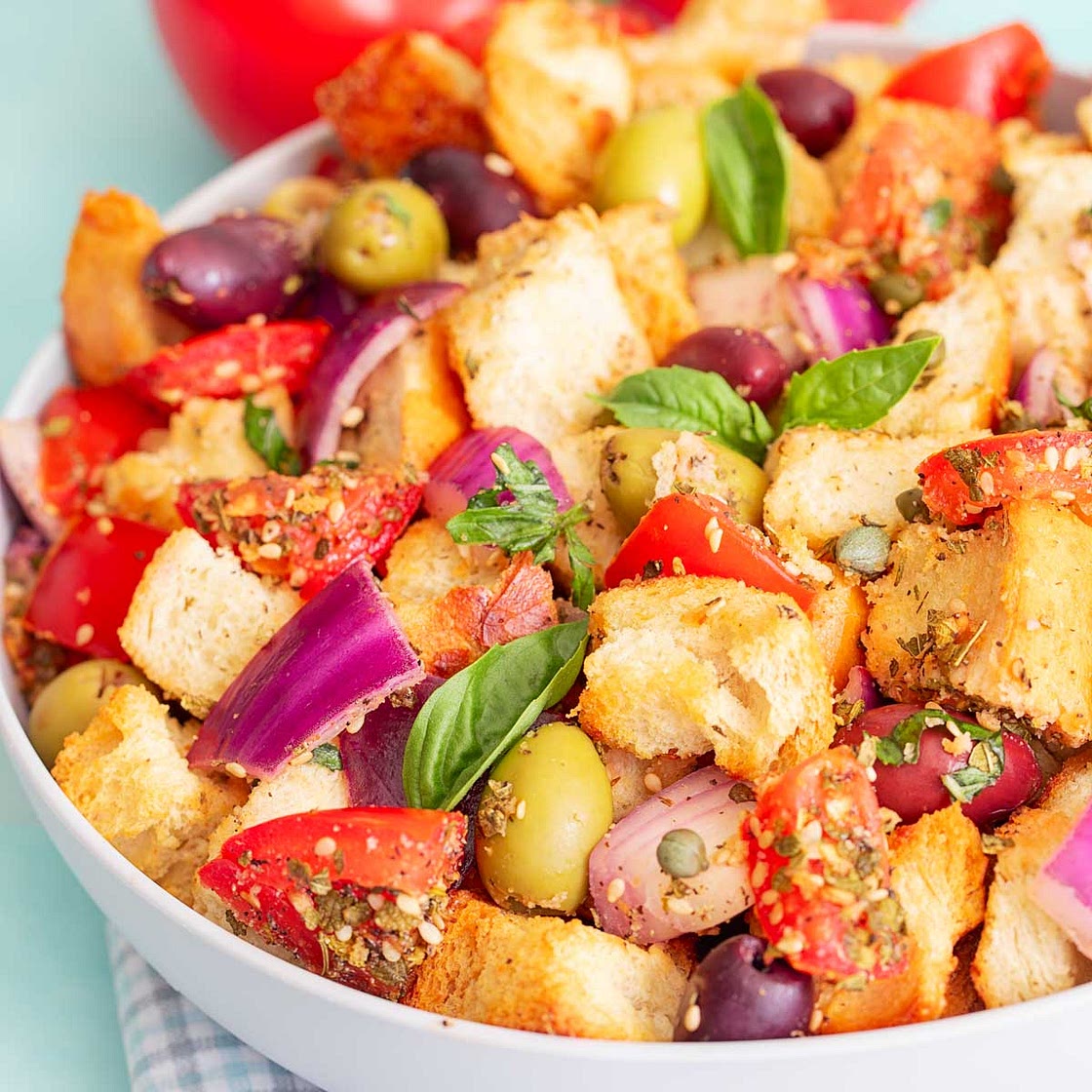 Sourdough Panzanella Salad