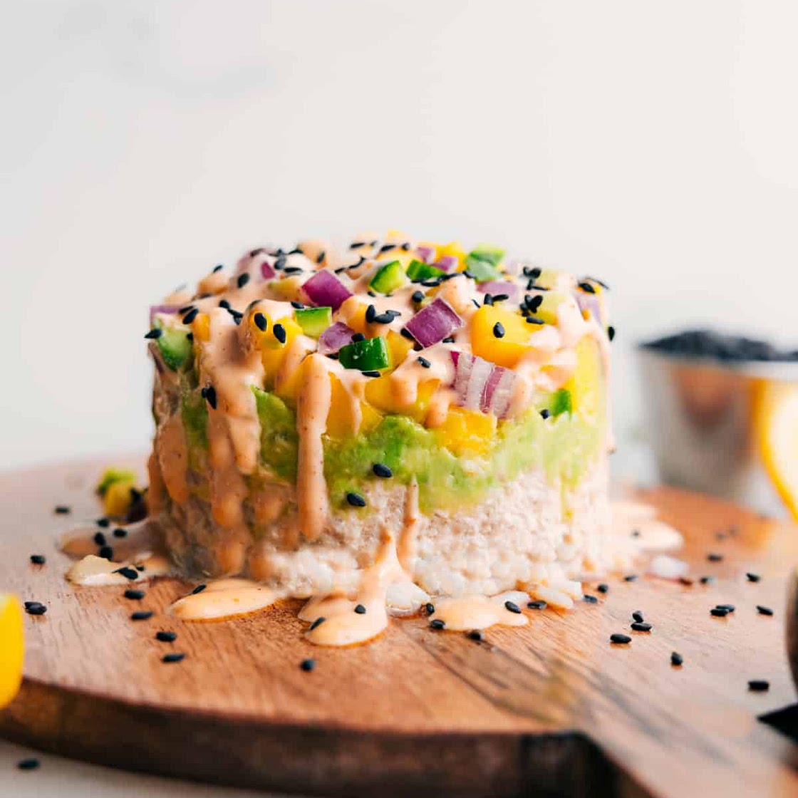 Tuna Sushi Stacks