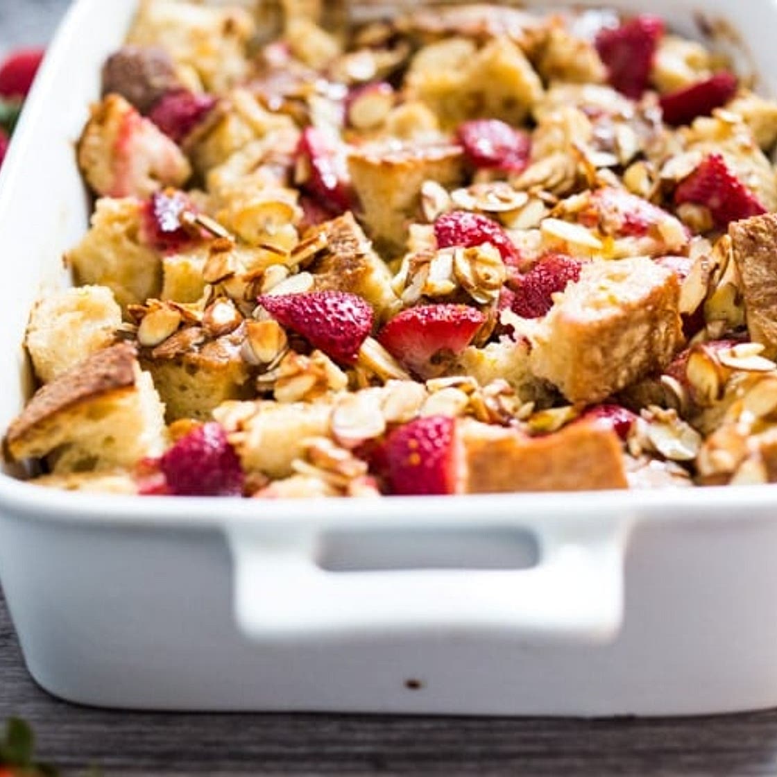 Vegan Baked French Toast