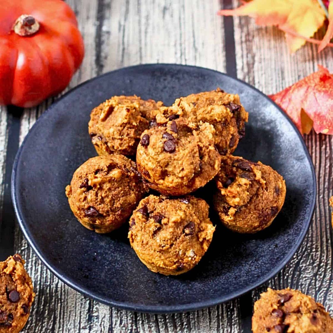 Pumpkin Chocolate Chip Mini Muffins
