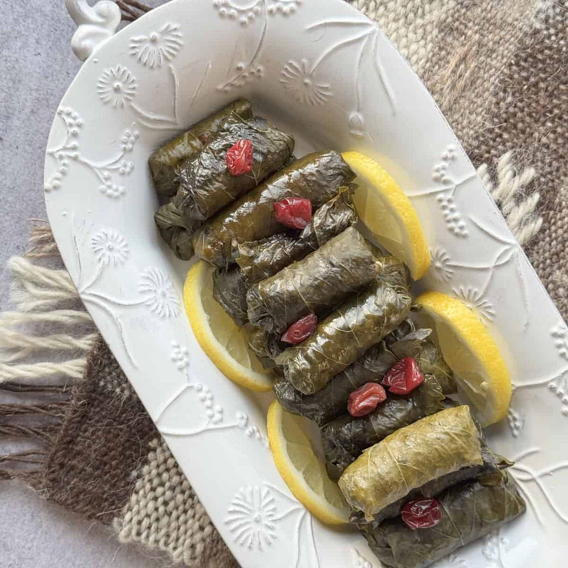 Tolma with Rice and Herbs