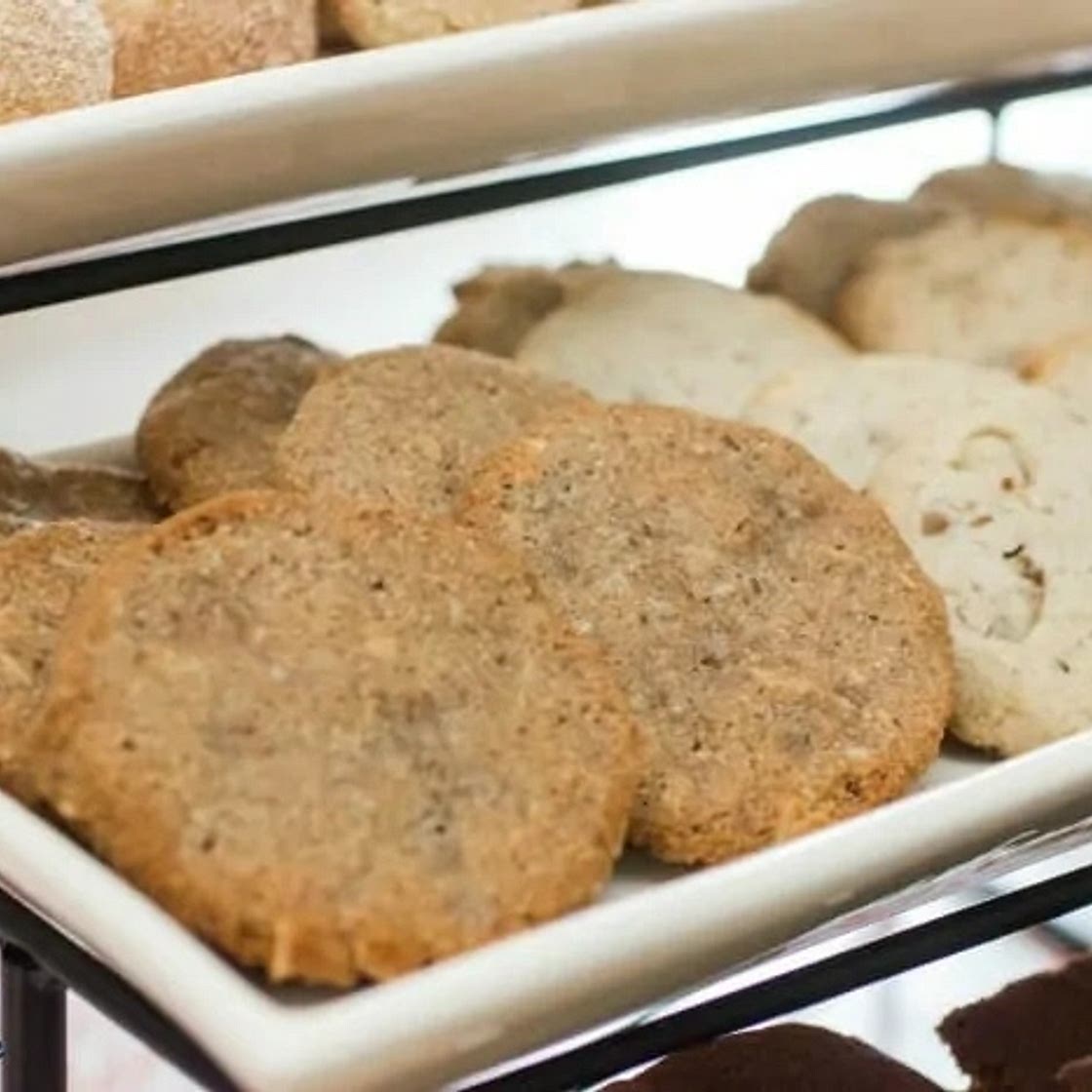 Keto PB Coconut Pecan Cookies