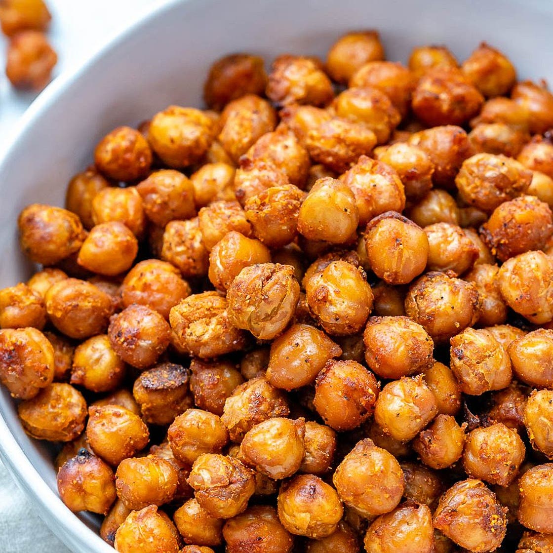 Roasted BBQ Chickpeas