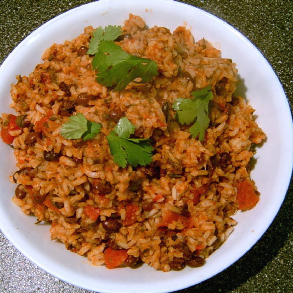 Mexican Tomato Rice and Beans