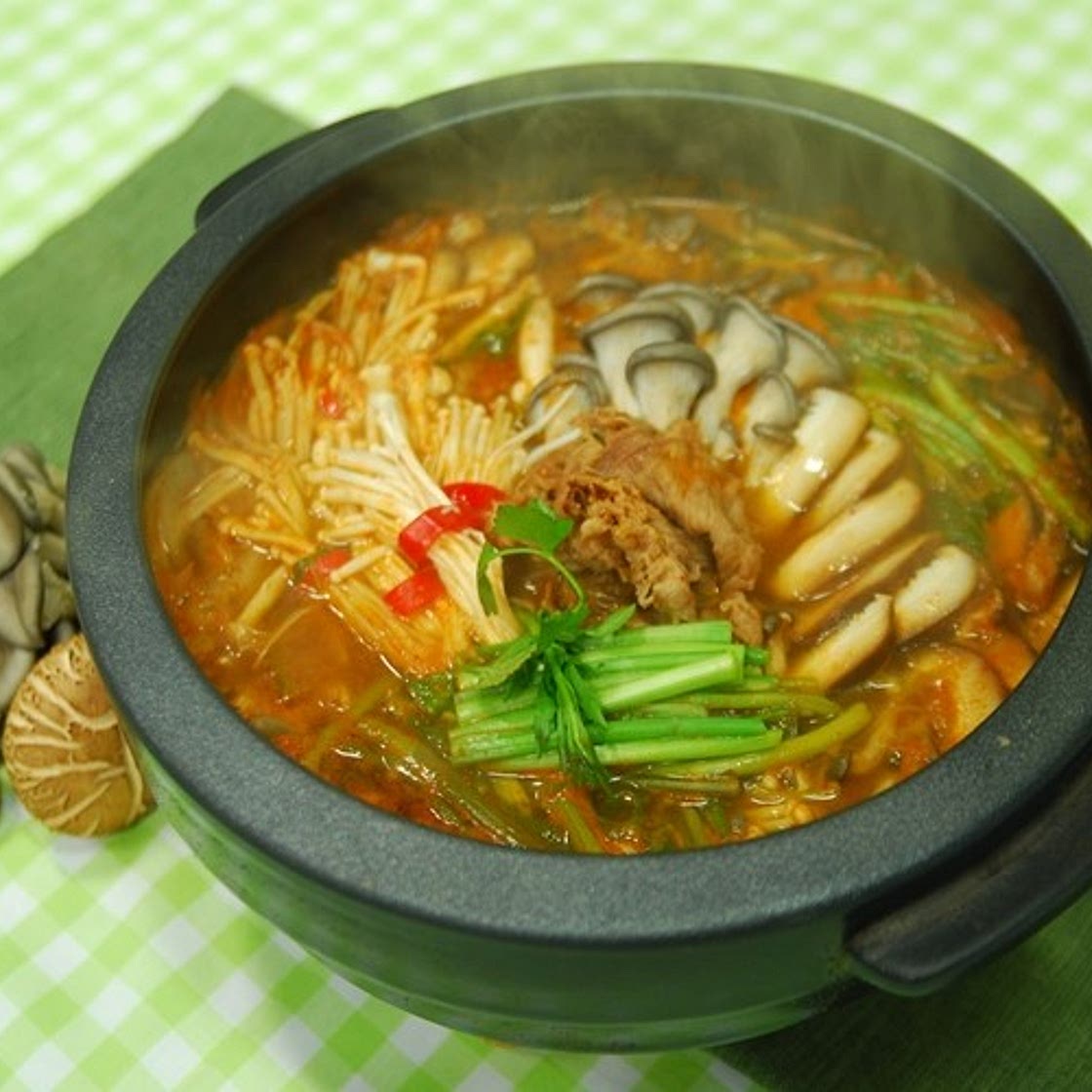 버섯찌개 만드는 법