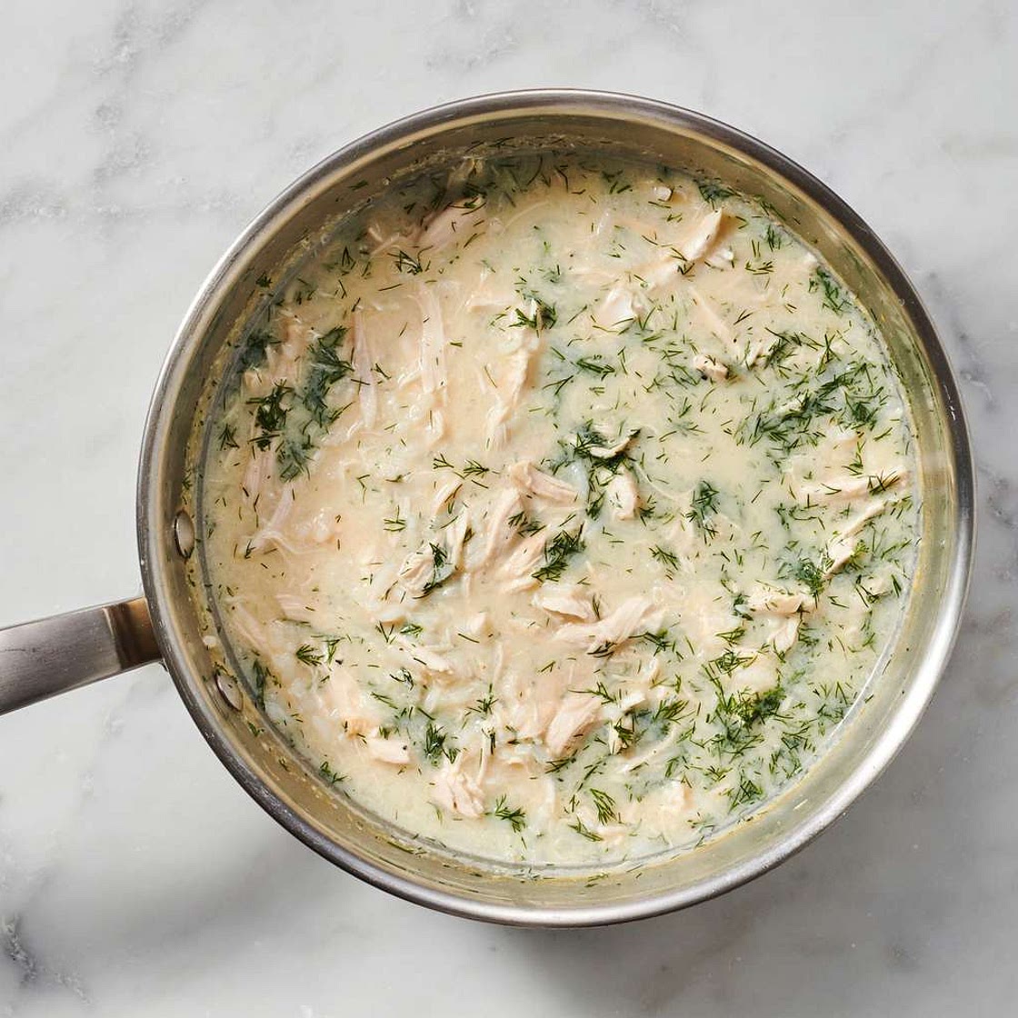 Avgolemono Chicken Soup with Rice