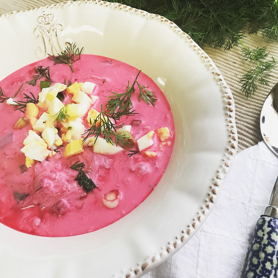 Chlodnik (Cold Polish Beet Soup)
