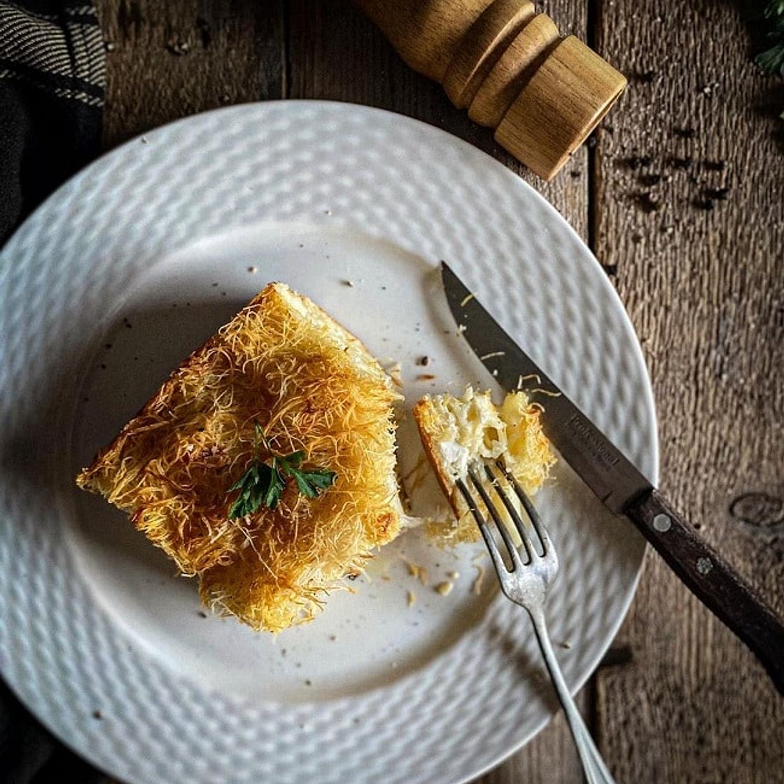 Μακαρονόπιτα με Φύλλο Κανταΐφι