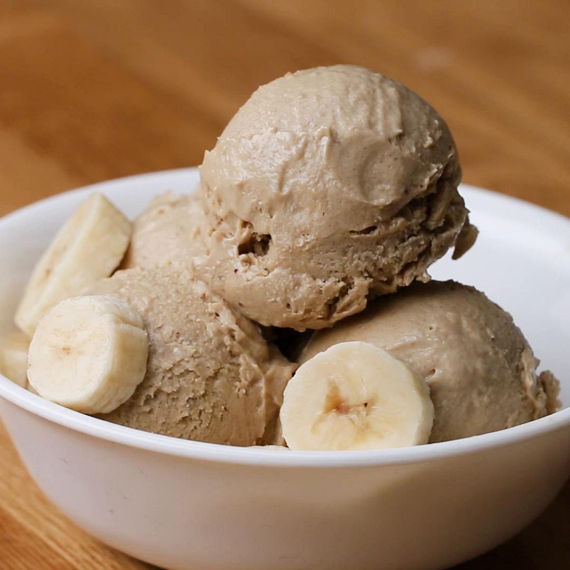 Peanut Butter Banana Ice Cream Recipe by Tasty