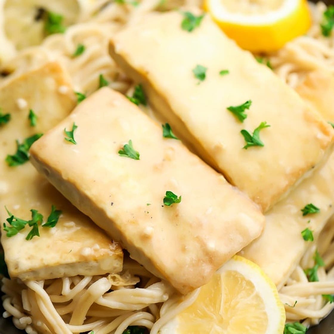 Creamy Lemon Tofu