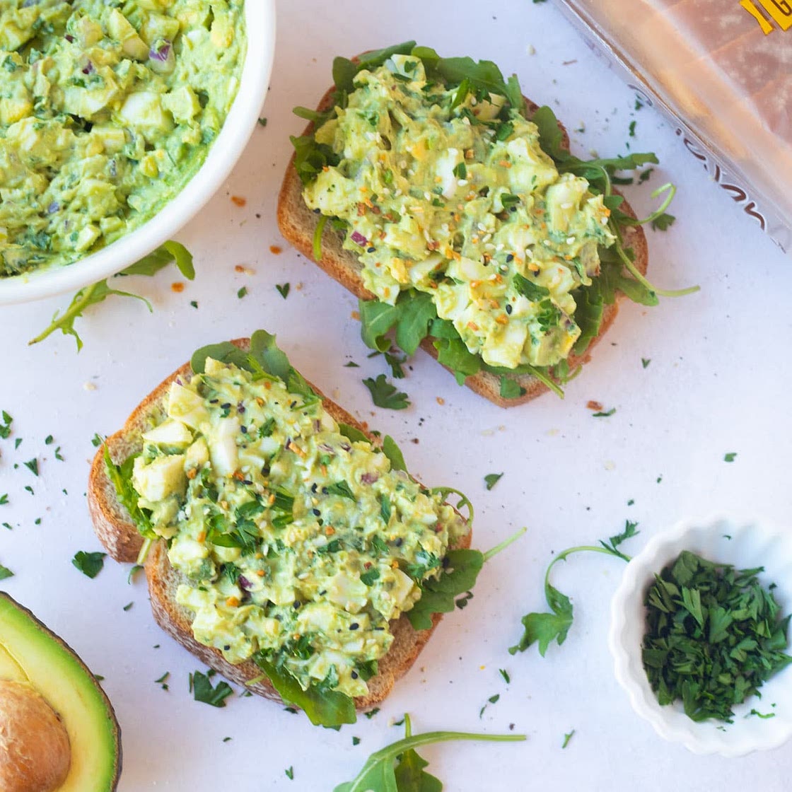 Avocado Egg Salad Sandwich