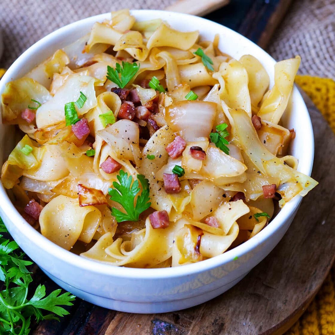 Krautnudeln einfach und deftig