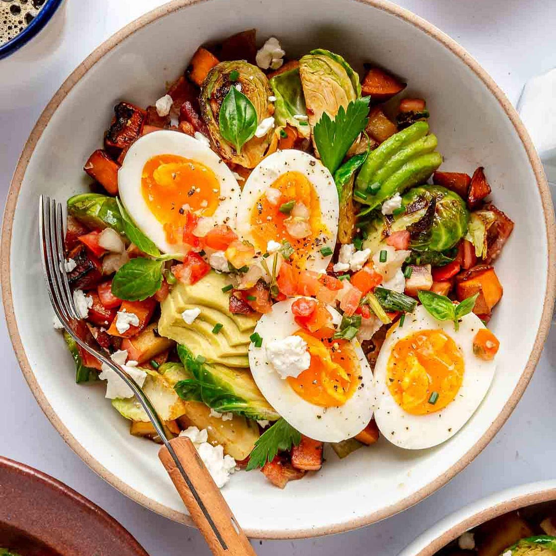 Sweet Potato Hash Breakfast Bowl