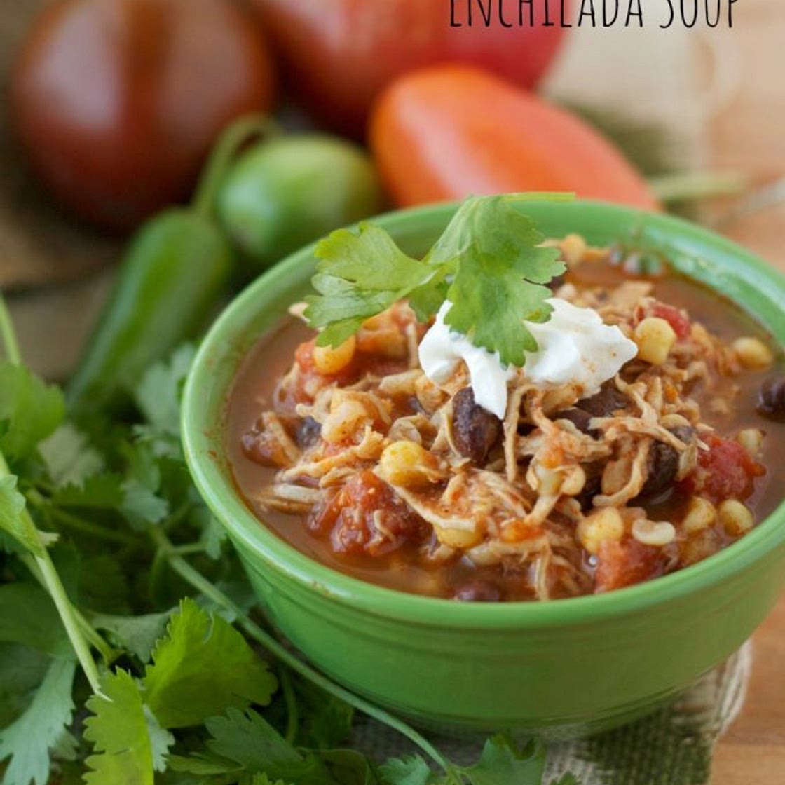 Chicken Enchilada Soup