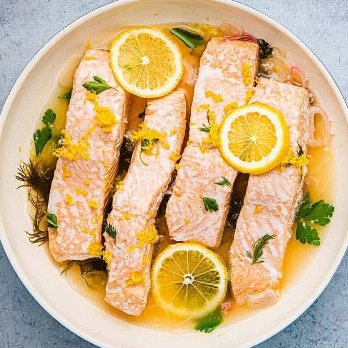 Poached Salmon Recipe