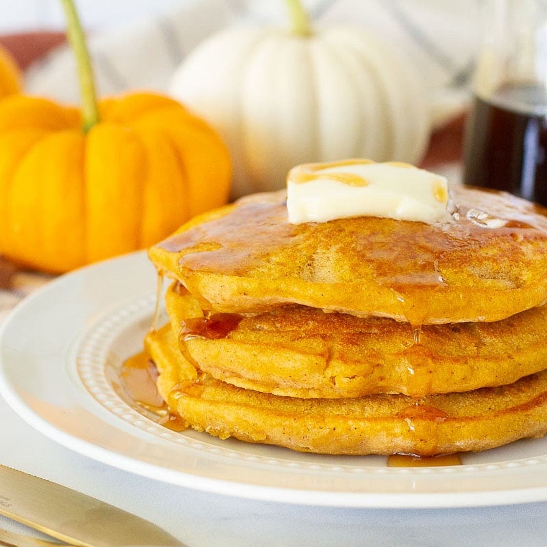Pumpkin Spice Pancakes