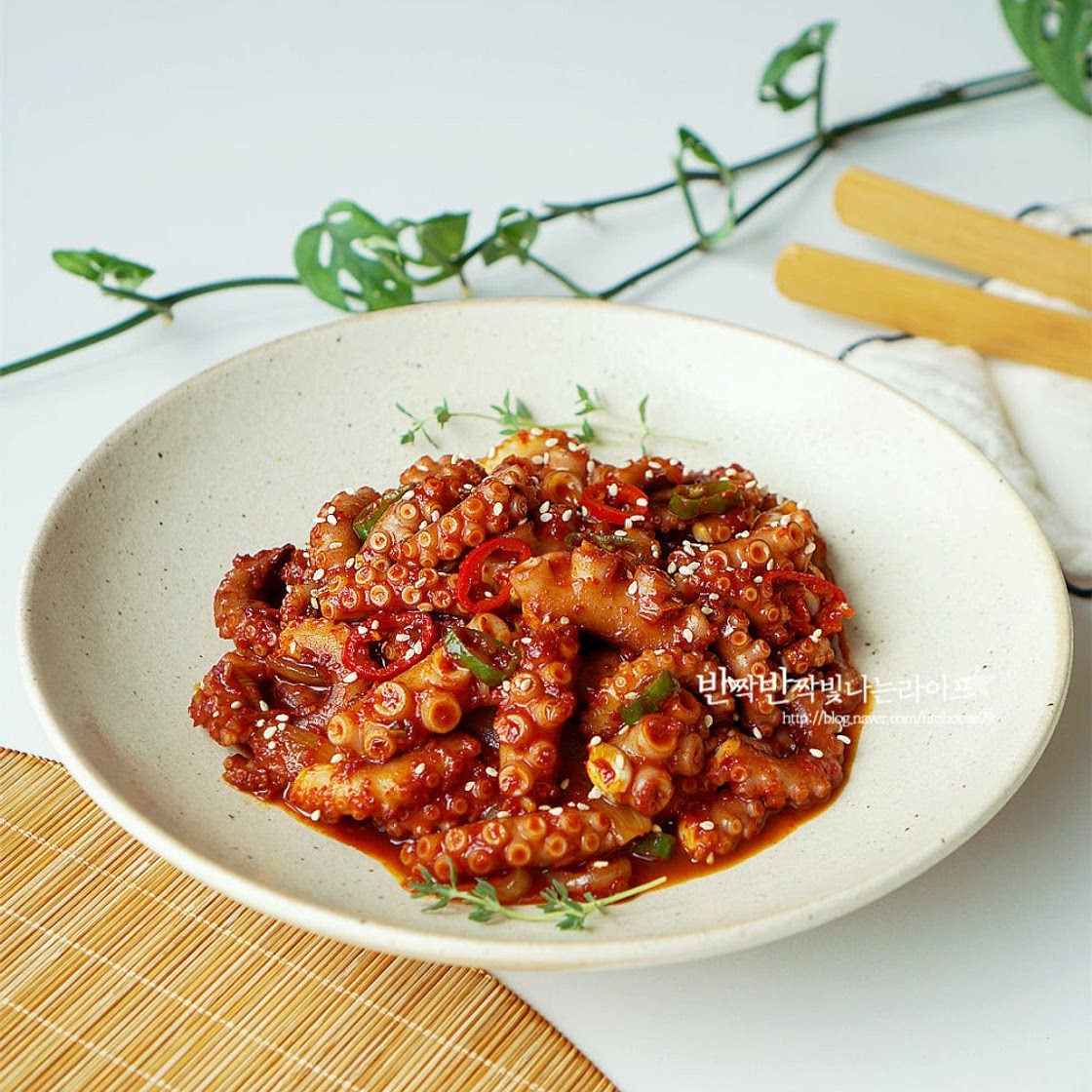 백종원 낙지볶음 레시피 양념장 매운 낙지볶음 만드는 법