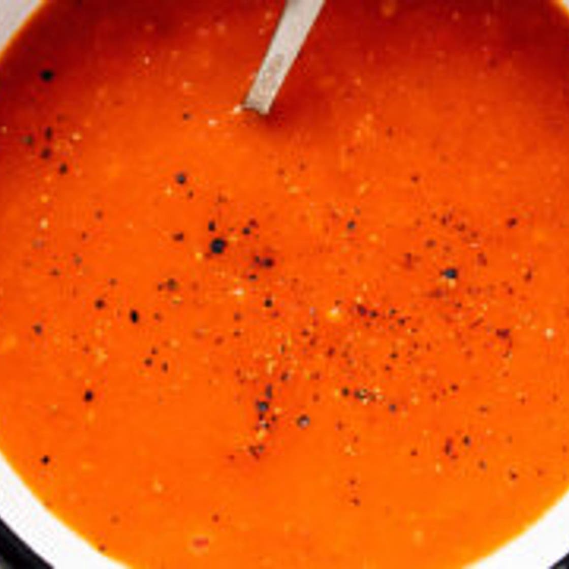Roasted Red Pepper and Tomato Soup