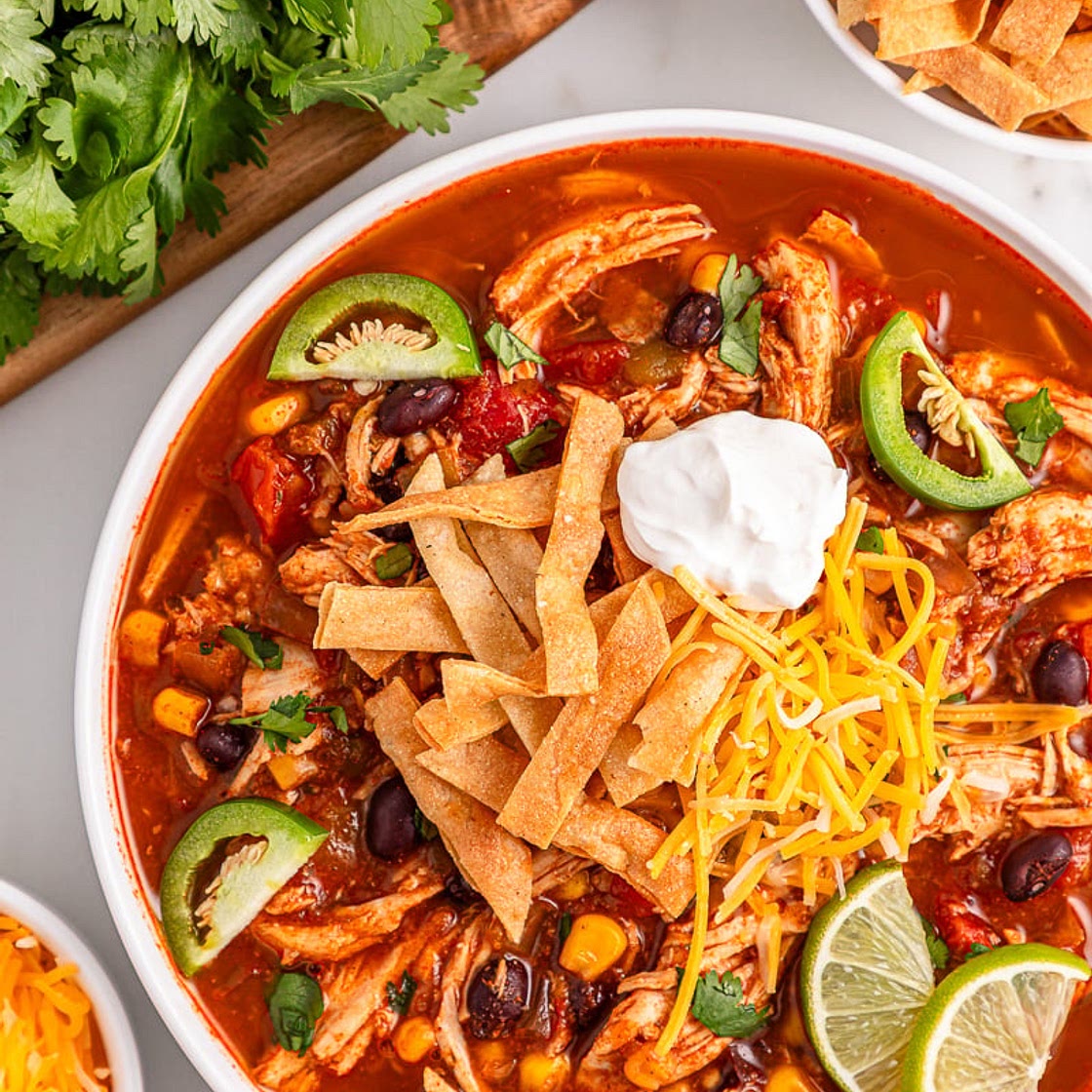 Best Chicken Tortilla Soup