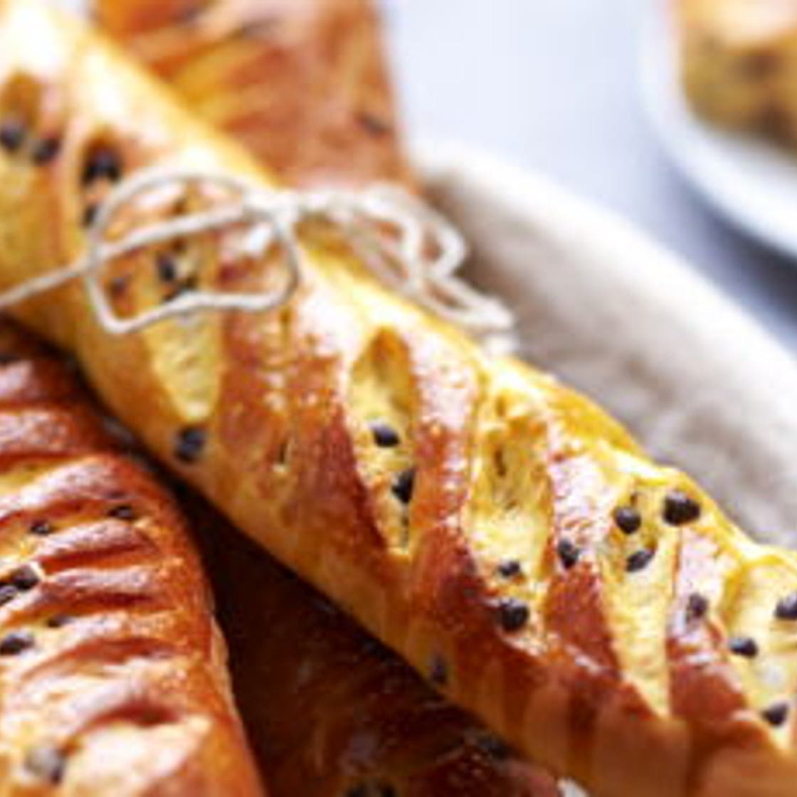 Baguettes viennoises aux pépites de chocolat