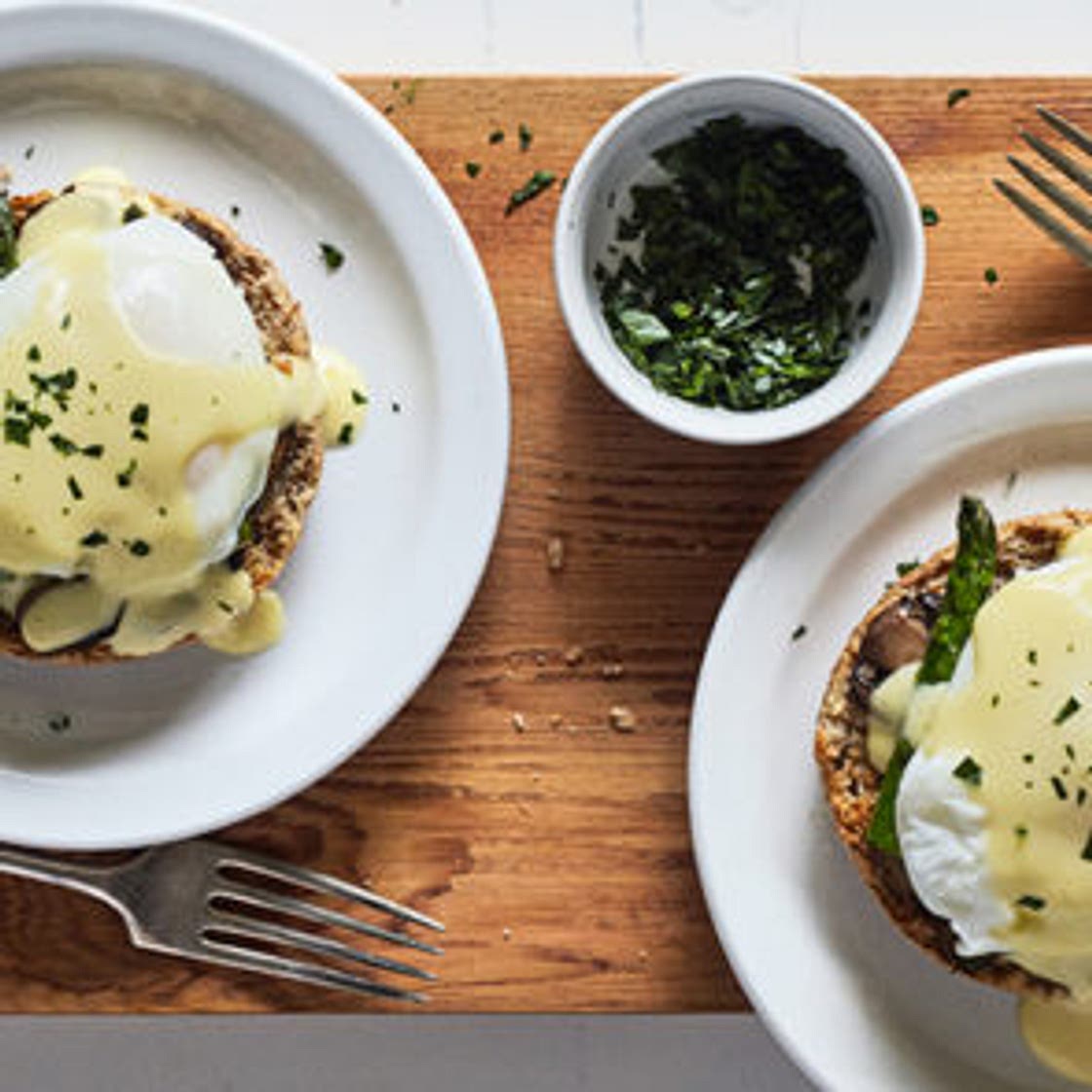 Vegetarian Eggs Benedict