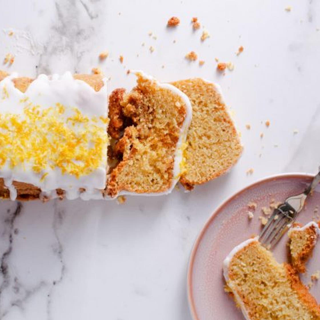 Iced Maple Lemon Cake