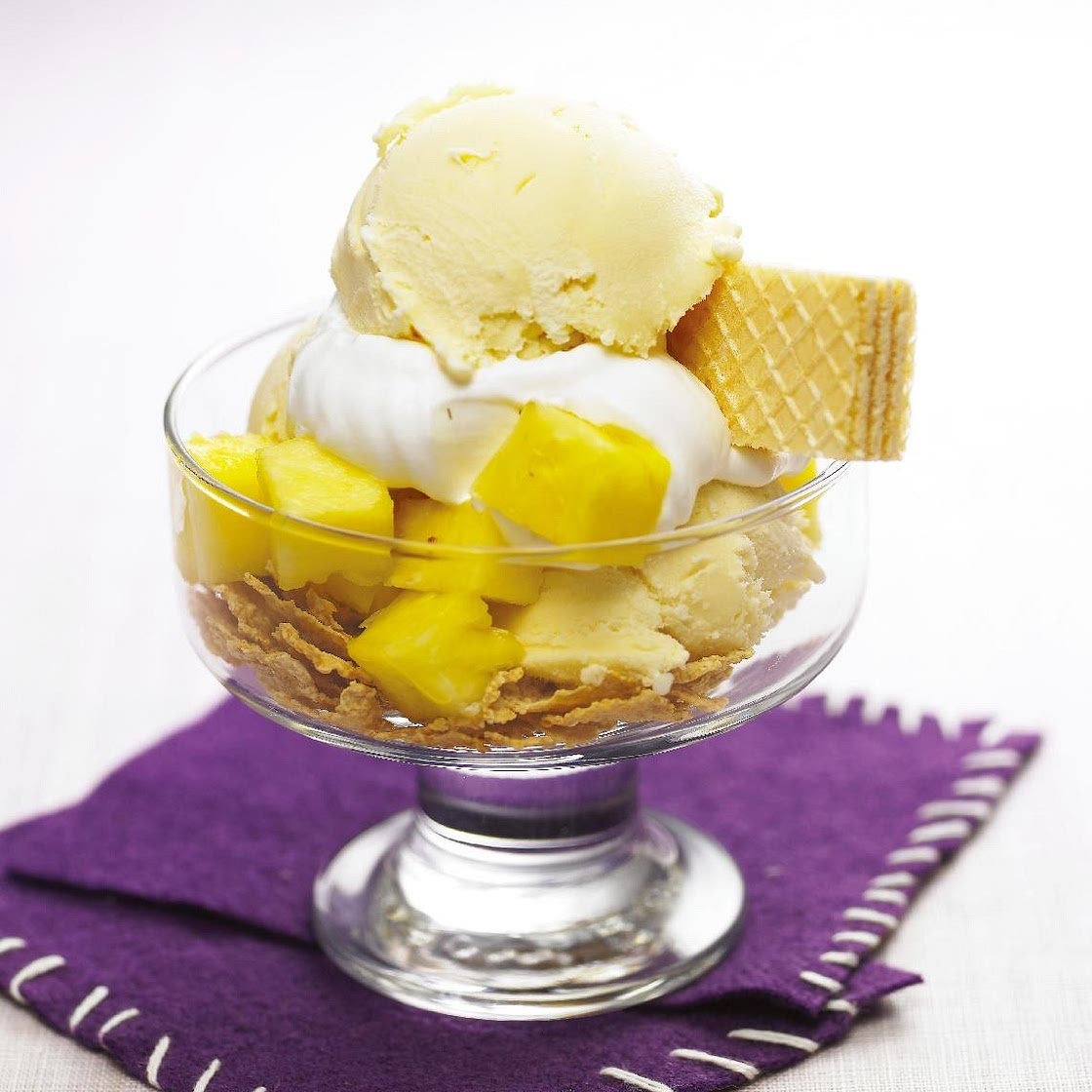 파인애플파르페 만드는 법