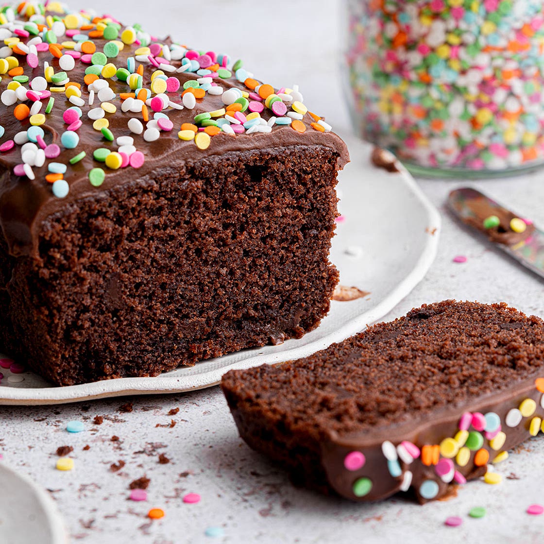 Gluten-free Chocolate Loaf Cake Recipe (dairy-free option)