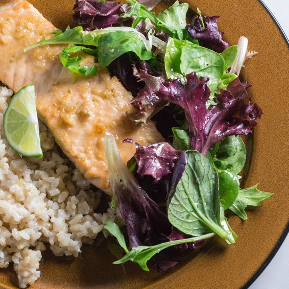 Miso Lime Glazed Salmon