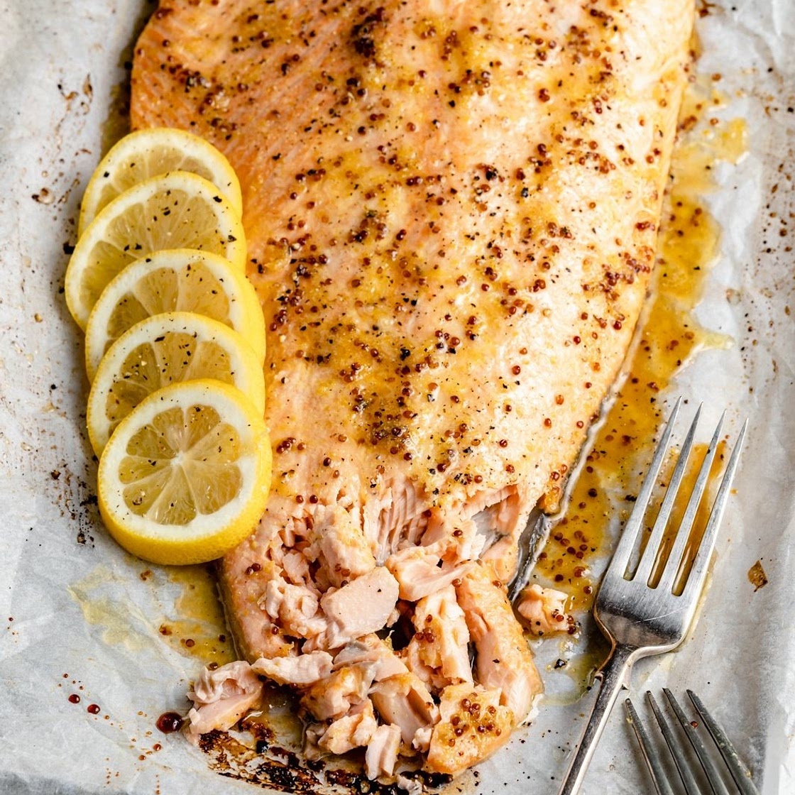 Honey Lemon Garlic Salmon