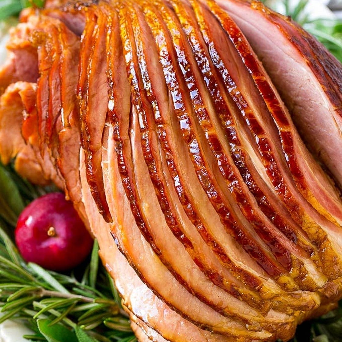 Crock Pot Ham with Brown Sugar