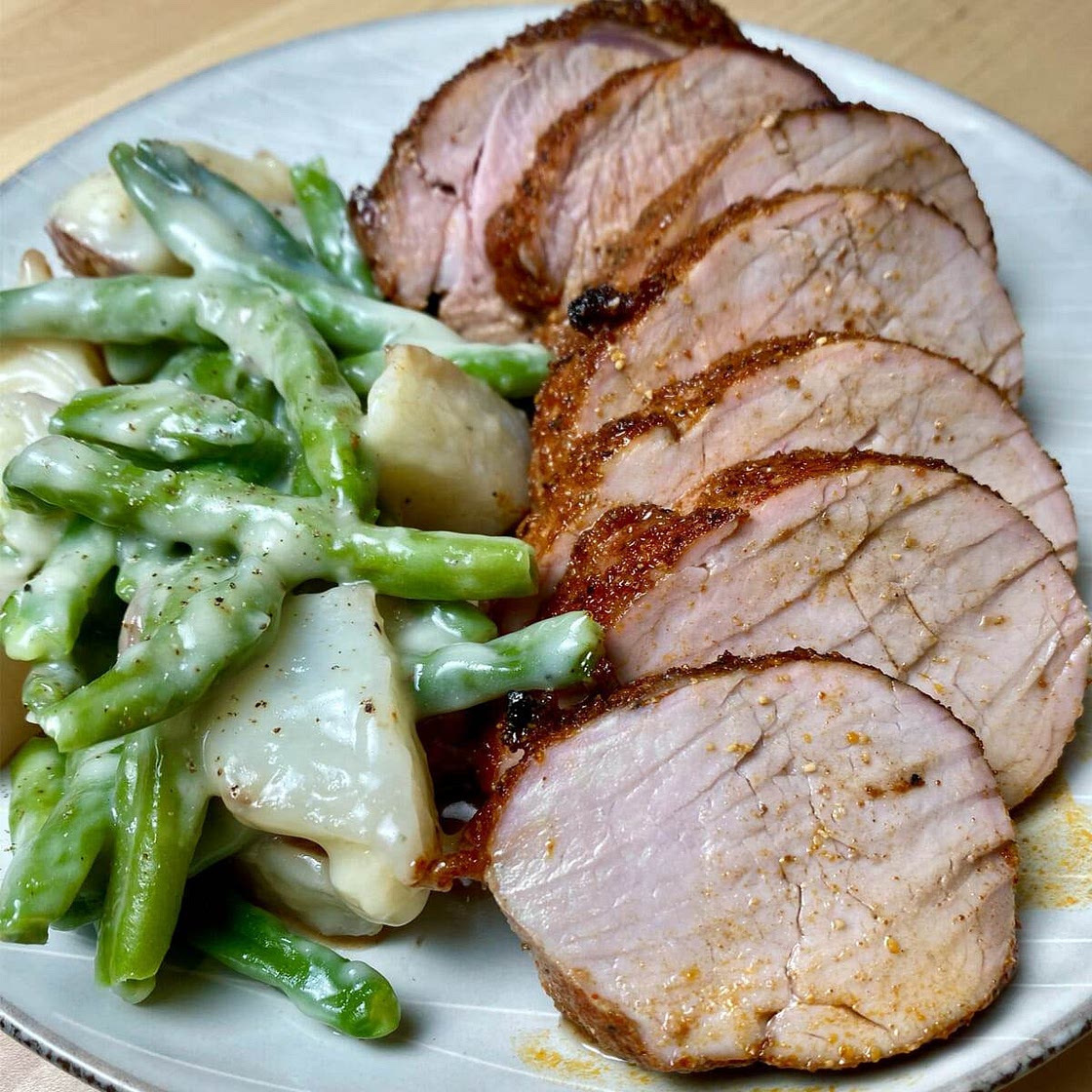 Best Damn Roasted Pork Tenderloin