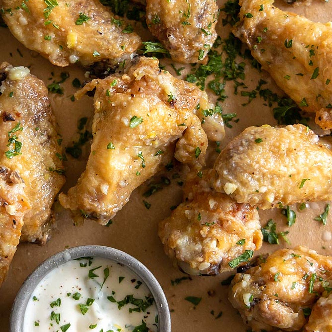 Garlic Parmesan Wings