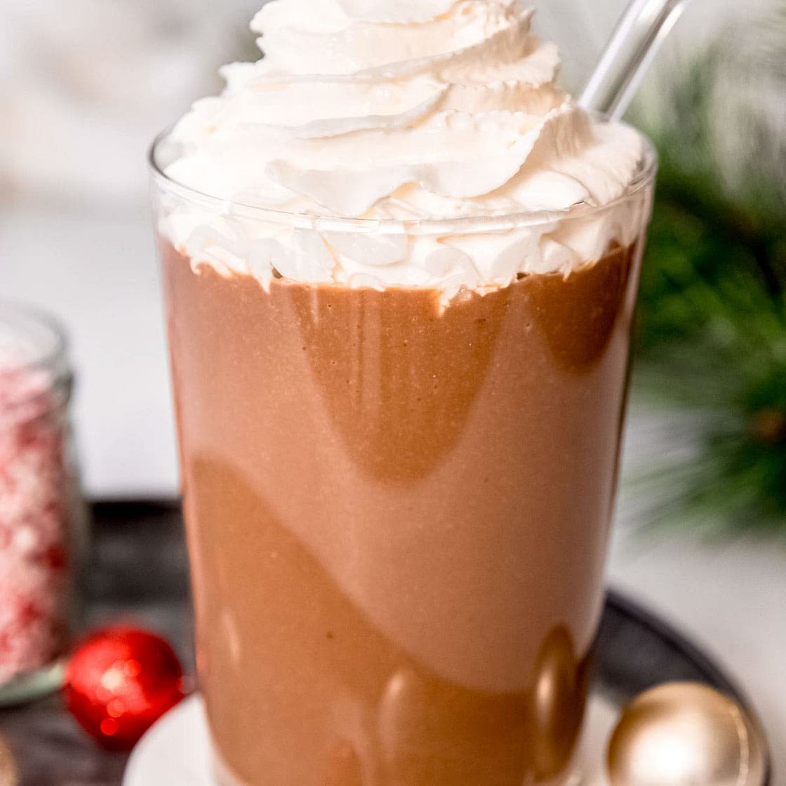 Peppermint Mocha Protein Shake