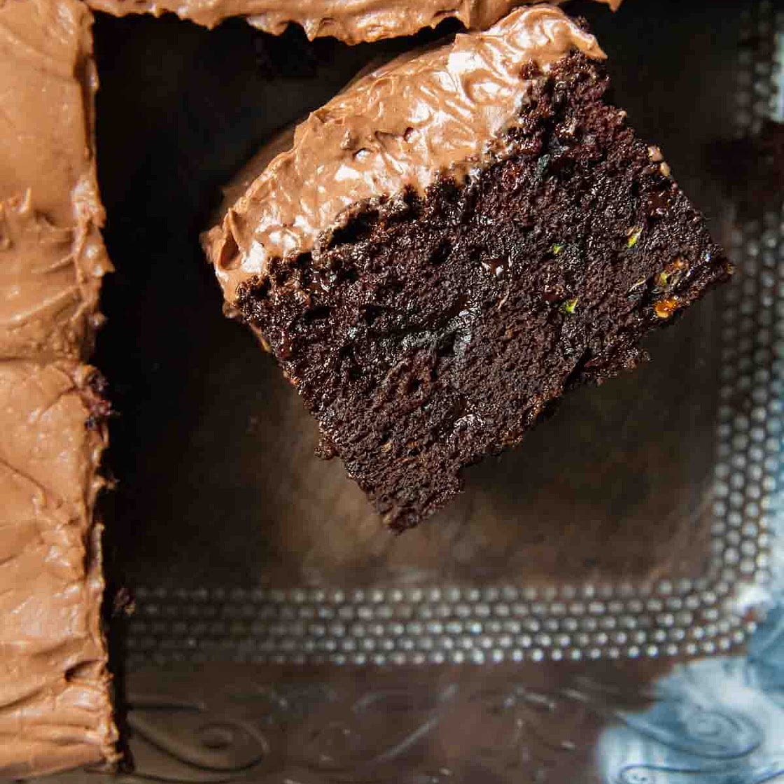 Moist Gluten Free Chocolate Zucchini Cake