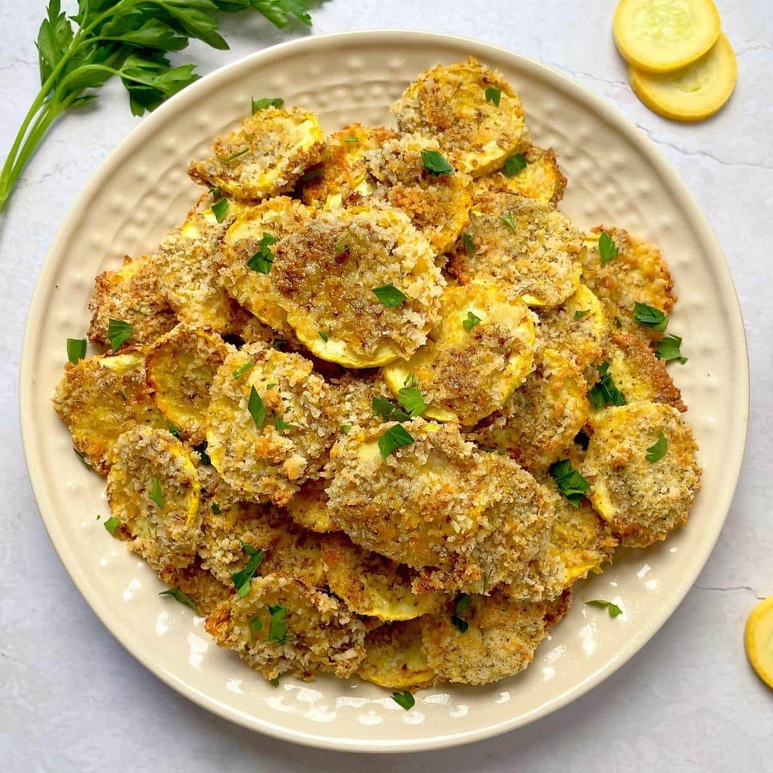 Vegan Air Fryer Squash